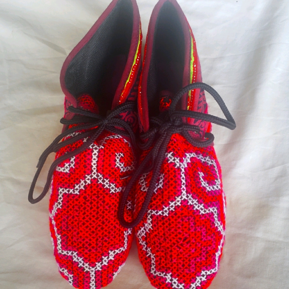 Handmade Shoes - Hmong Tribe fabric - 8w